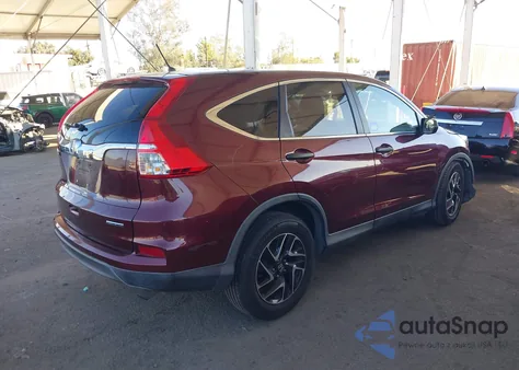 2016 Honda Cr-V Se z USA, uszkodzony, nr VIN 2HKRM3H46GH569372